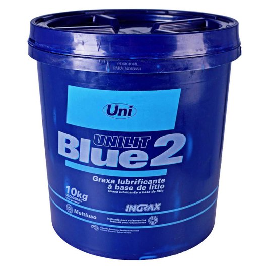 Graxa Azul Para Rolamentos Unilit Blue 2 Ingrax 10kg